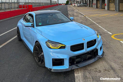 Carbonado 2021-2024 BMW M2 G87 OD-R Style Dry Carbon FIber Front Lip