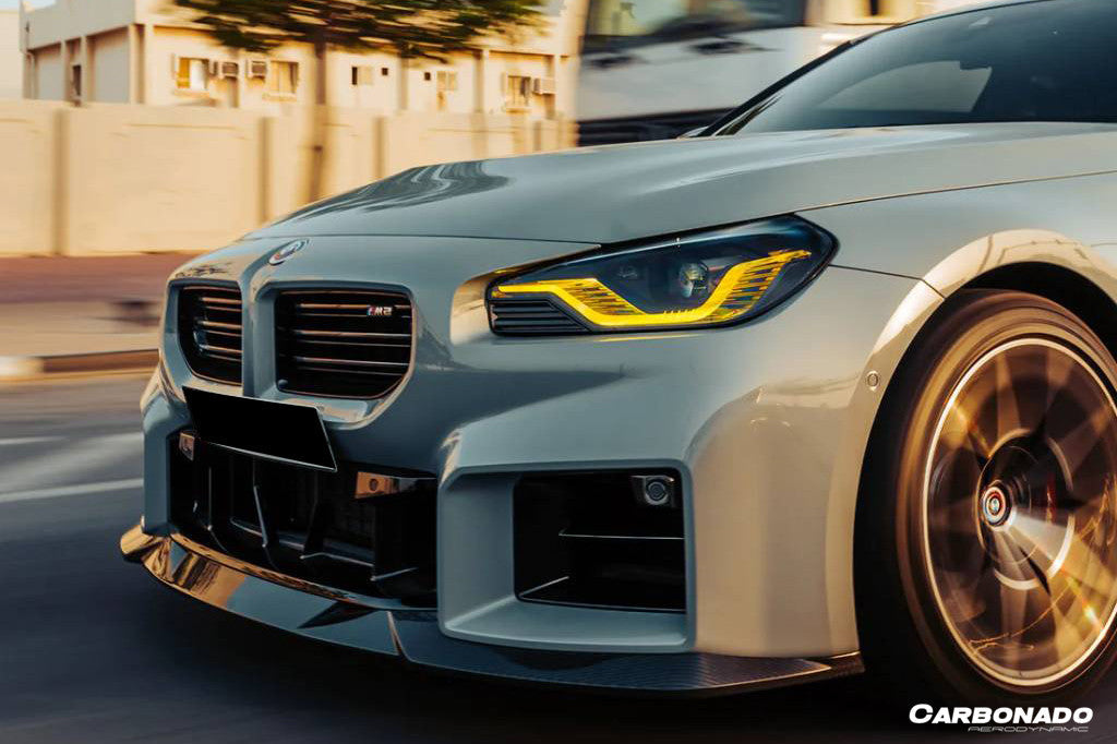 Carbonado 2021-2024 BMW M2 G87 OD-R Style Dry Carbon FIber Front Lip