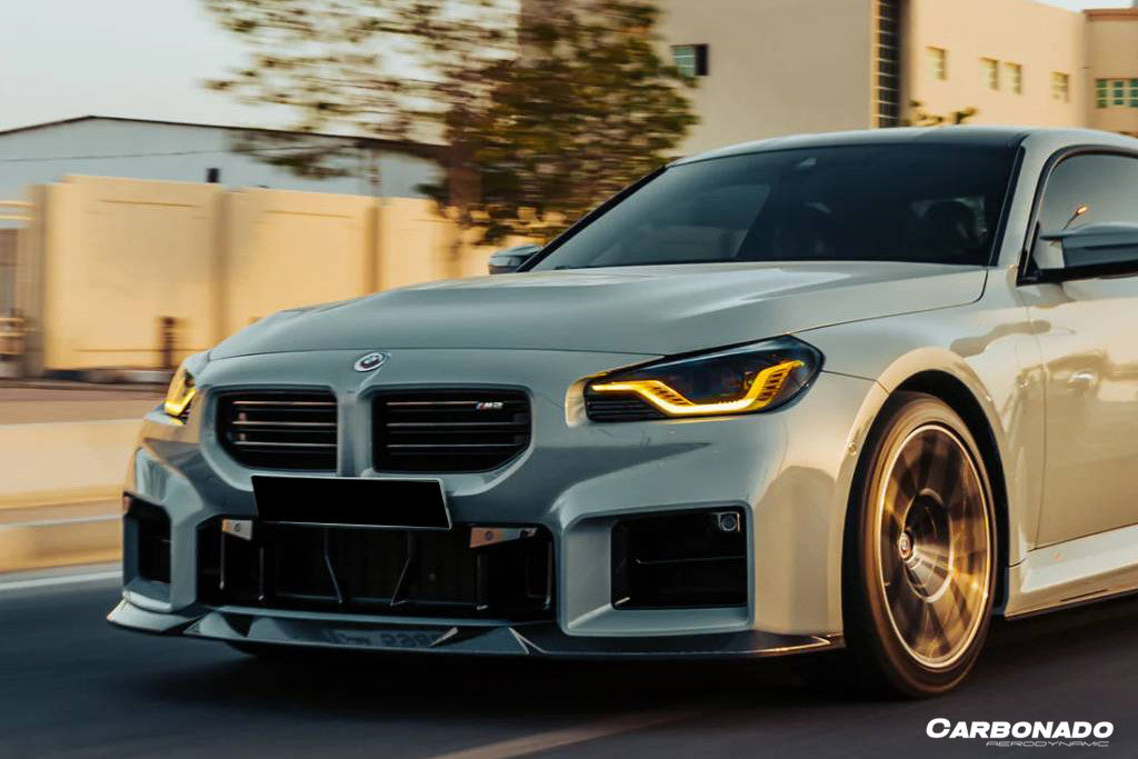 Carbonado 2021-2024 BMW M2 G87 OD-R Style Dry Carbon FIber Front Lip