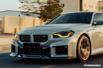 Carbonado 2021-2024 BMW M2 G87 OD-R Style Dry Carbon FIber Front Lip
