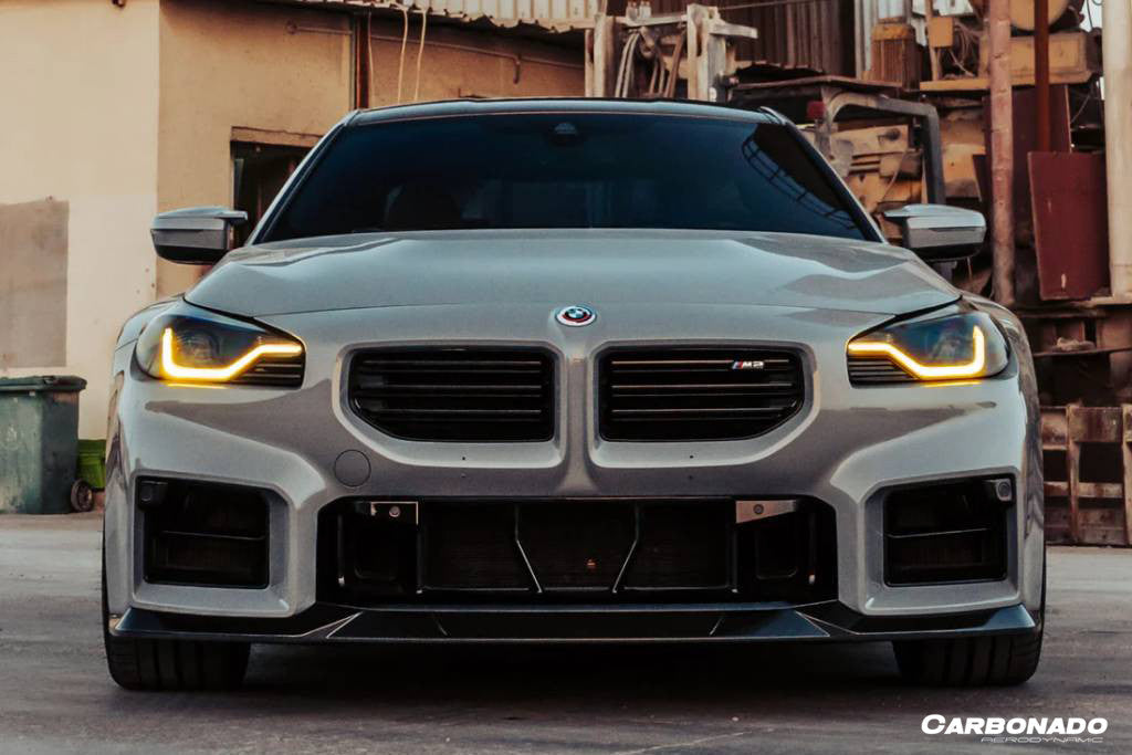 Carbonado 2021-2024 BMW M2 G87 OD-R Style Dry Carbon FIber Front Lip