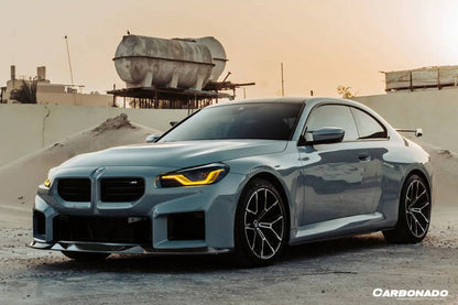 Carbonado 2021-2024 BMW M2 G87 OD-R Style Dry Carbon FIber Front Lip