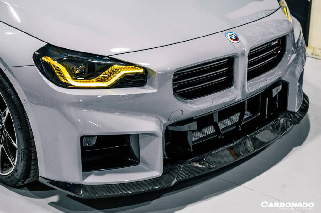 Carbonado 2021-2024 BMW M2 G87 OD-R Style Dry Carbon FIber Front Lip