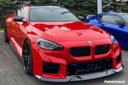 Carbonado 2021-2024 BMW M2 G87 OD-R Style Dry Carbon FIber Front Lip