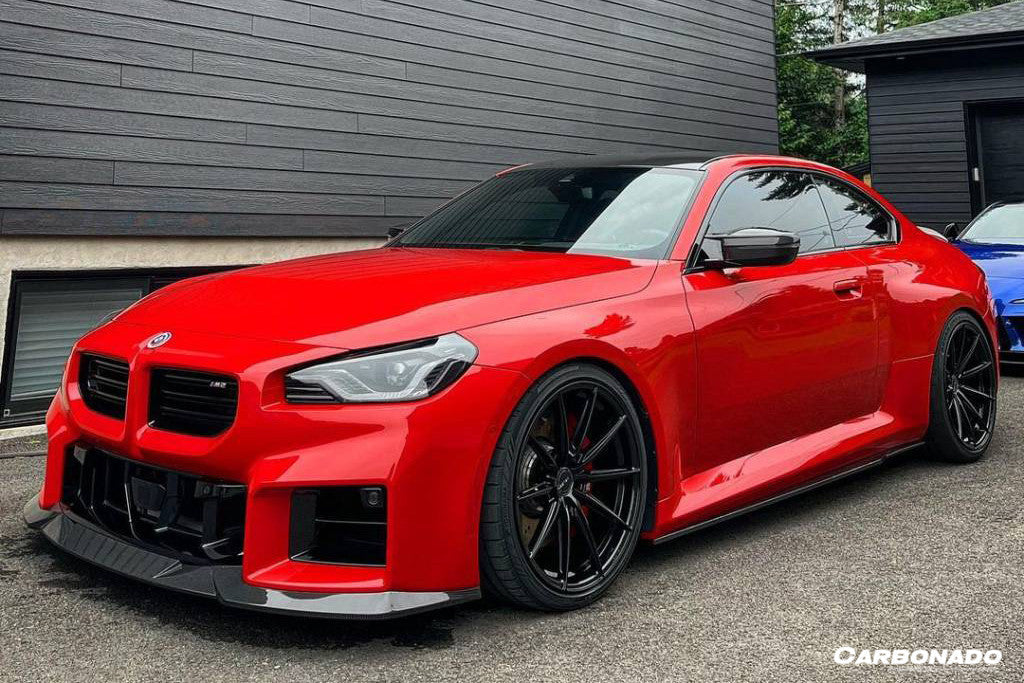 Carbonado 2021-2024 BMW M2 G87 OD-R Style Dry Carbon FIber Front Lip