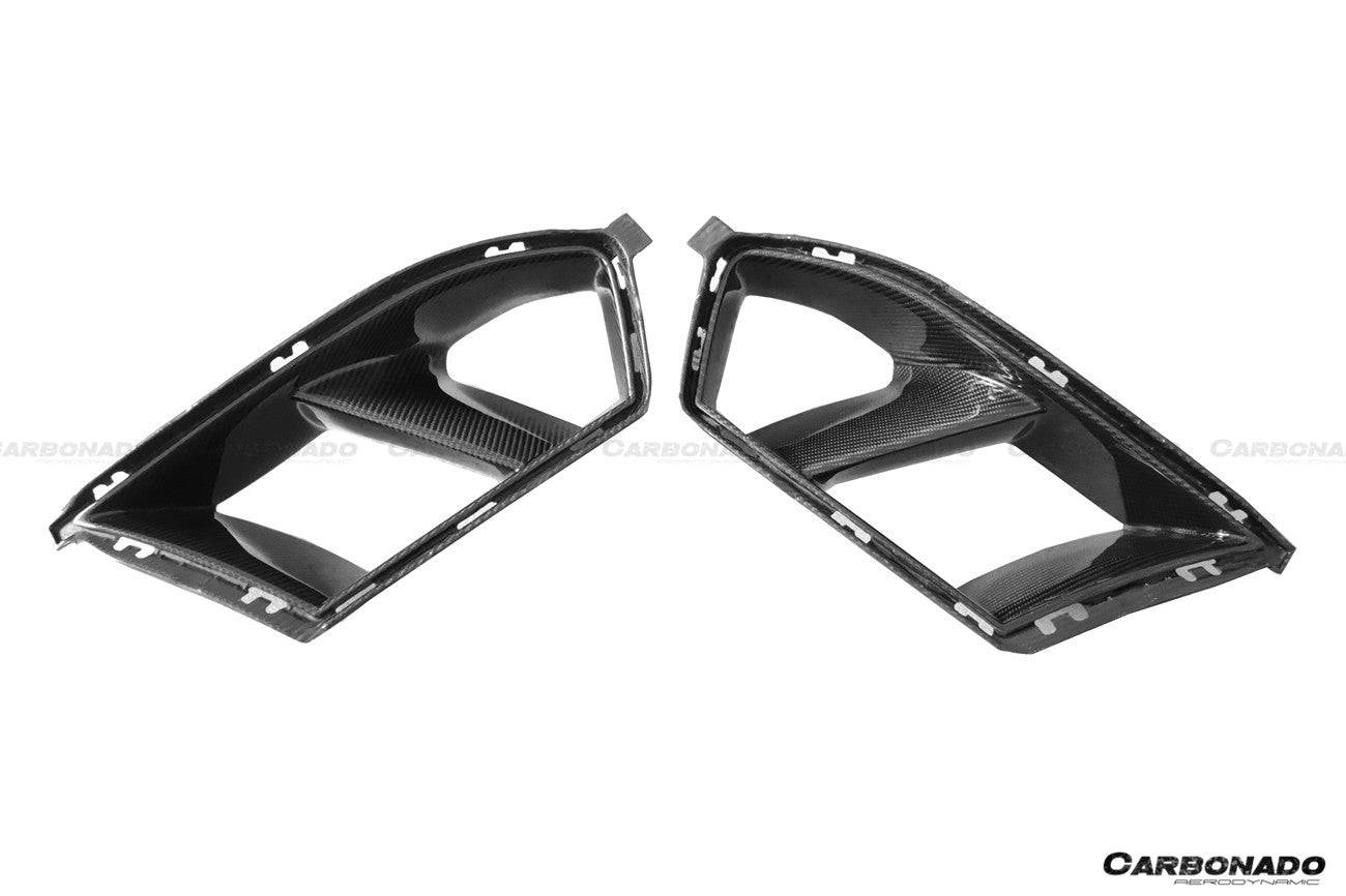 Carbonado 2021-UP BMW M3 G80 M4 G82 G83 MP Style Carbon Fiber Front Bumper Air Vents