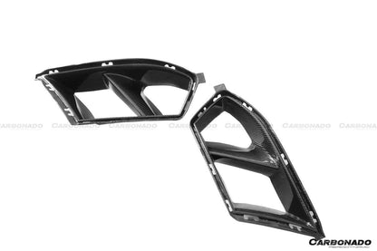 Carbonado 2021-UP BMW M3 G80 M4 G82 G83 MP Style Carbon Fiber Front Bumper Air Vents