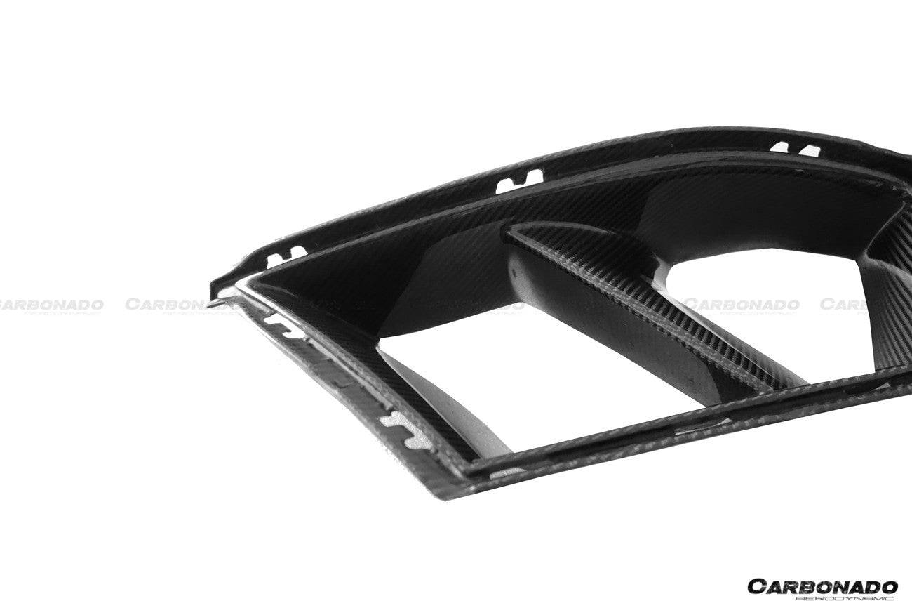 Carbonado 2021-UP BMW M3 G80 M4 G82 G83 MP Style Carbon Fiber Front Bumper Air Vents
