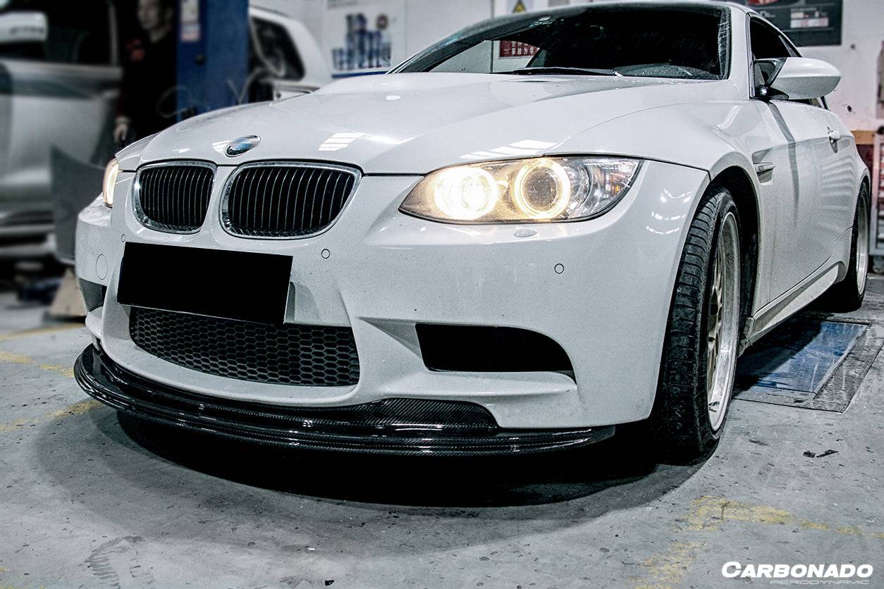 Labio de fibra de carbono estilo BMW M3 E90 E92 E93 GTSII Carbonado 2008-2012