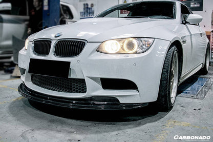 Labio de fibra de carbono estilo BMW M3 E90 E92 E93 GTSII Carbonado 2008-2012