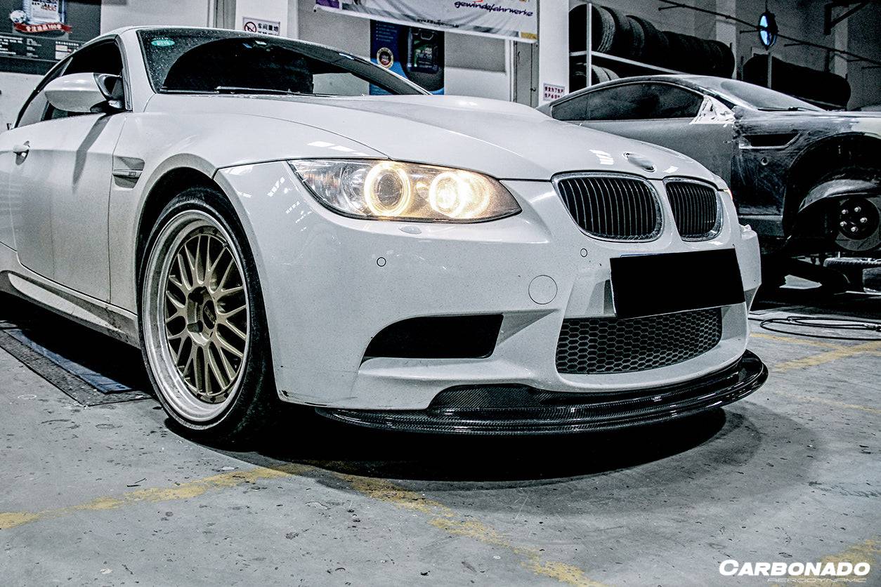 Labio de fibra de carbono estilo BMW M3 E90 E92 E93 GTSII Carbonado 2008-2012