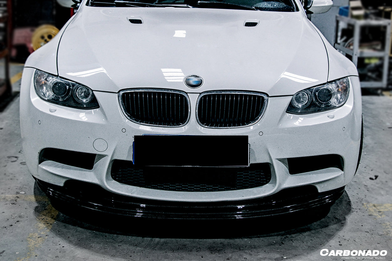 Labio de fibra de carbono estilo BMW M3 E90 E92 E93 GTSII Carbonado 2008-2012