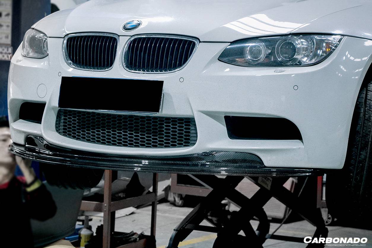 Labio de fibra de carbono estilo BMW M3 E90 E92 E93 GTSII Carbonado 2008-2012