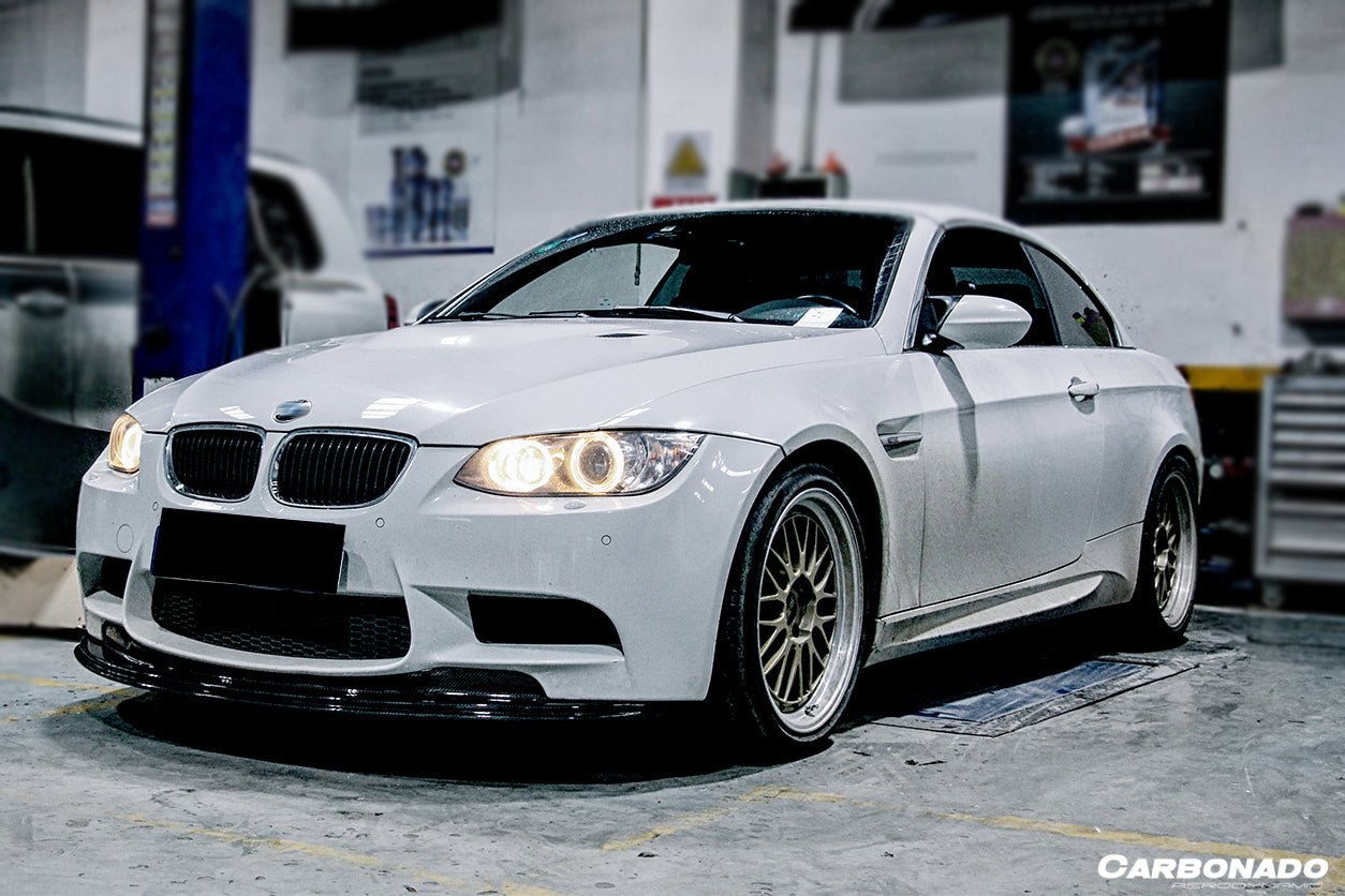 Labio de fibra de carbono estilo BMW M3 E90 E92 E93 GTSII Carbonado 2008-2012