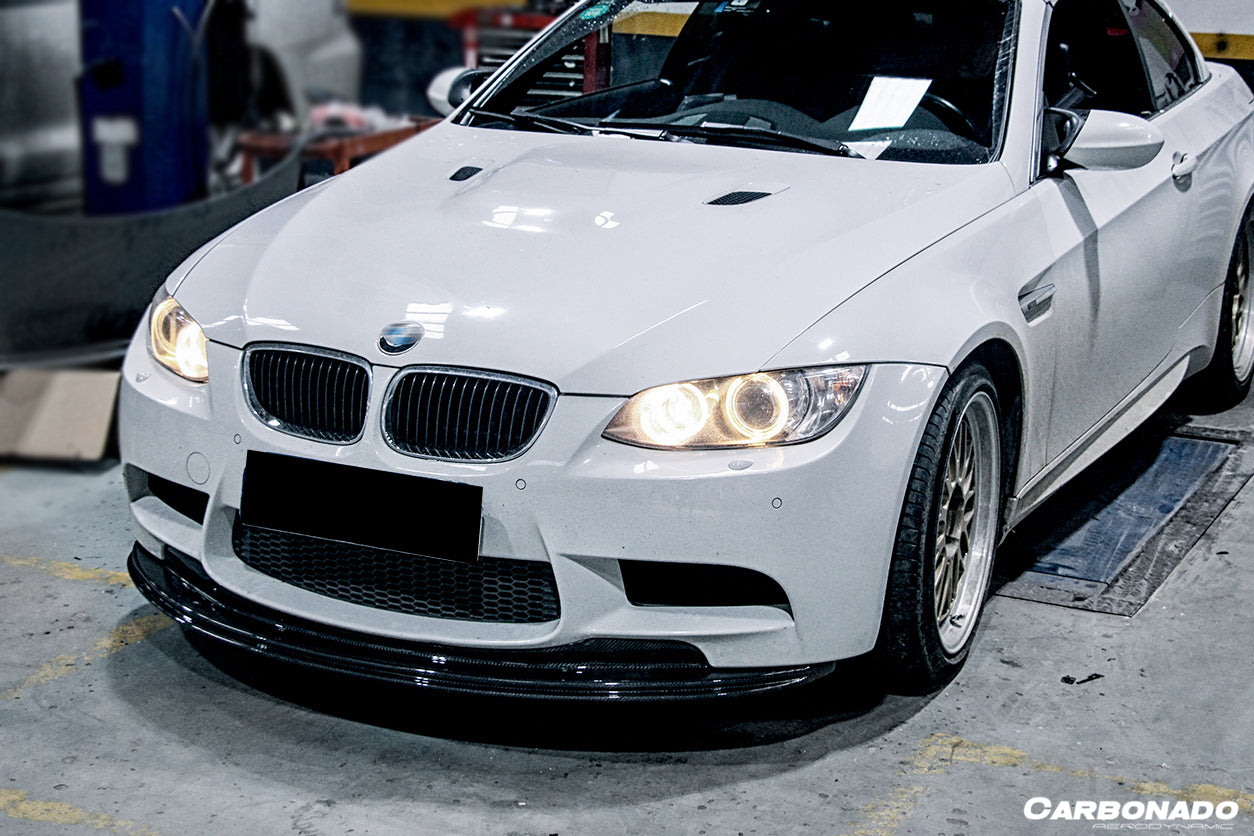 Labio de fibra de carbono estilo BMW M3 E90 E92 E93 GTSII Carbonado 2008-2012