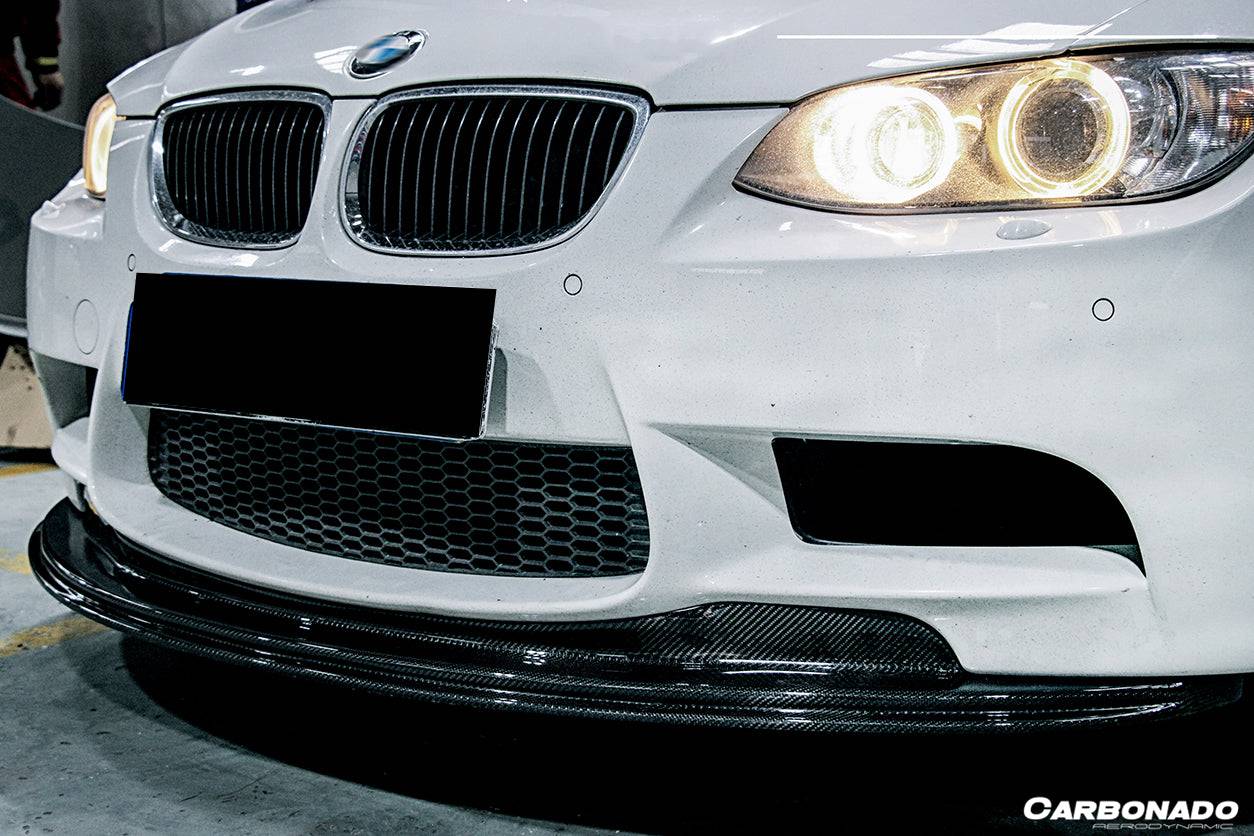 Labio de fibra de carbono estilo BMW M3 E90 E92 E93 GTSII Carbonado 2008-2012
