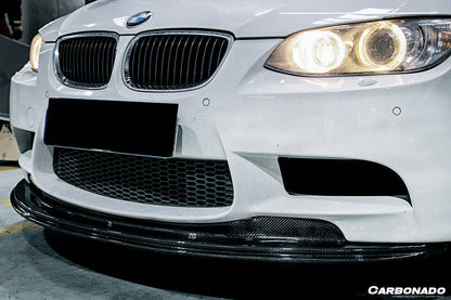 Labio de fibra de carbono estilo BMW M3 E90 E92 E93 GTSII Carbonado 2008-2012