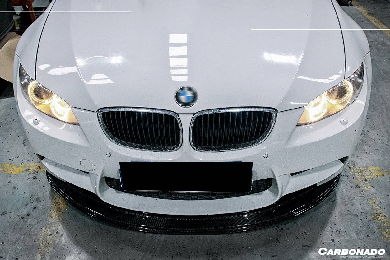 Labio de fibra de carbono estilo BMW M3 E90 E92 E93 GTSII Carbonado 2008-2012