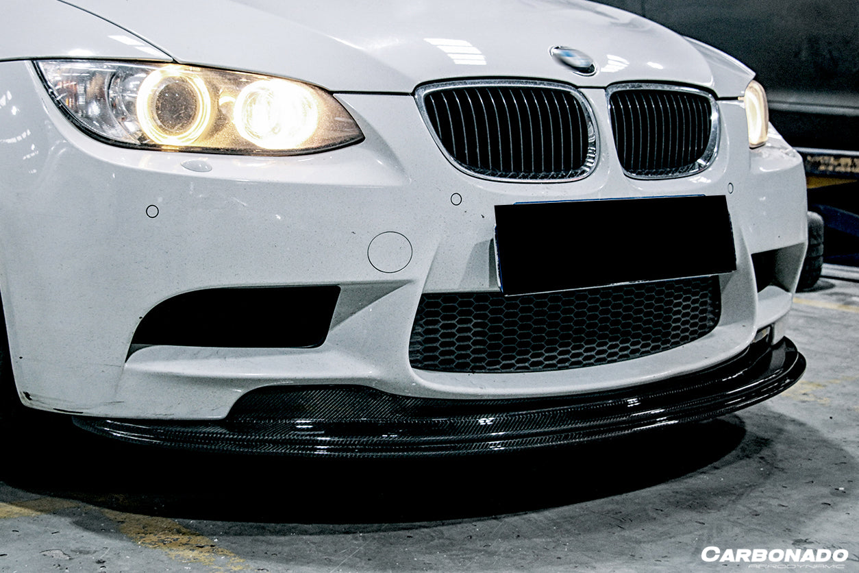Labio de fibra de carbono estilo BMW M3 E90 E92 E93 GTSII Carbonado 2008-2012