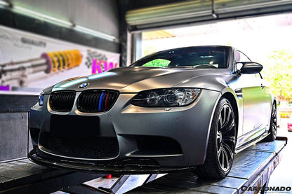 Labio de fibra de carbono estilo BMW M3 E90 E92 E93 GTSII Carbonado 2008-2012