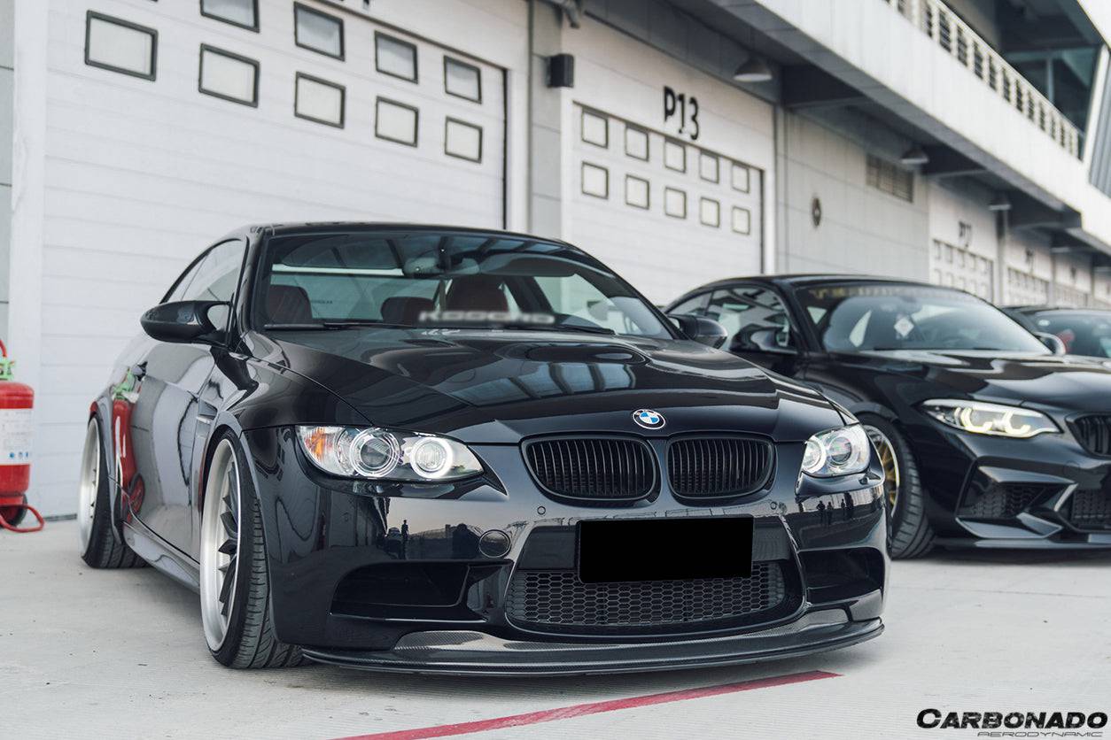 Labio de fibra de carbono estilo BMW M3 E90 E92 E93 GTSII Carbonado 2008-2012