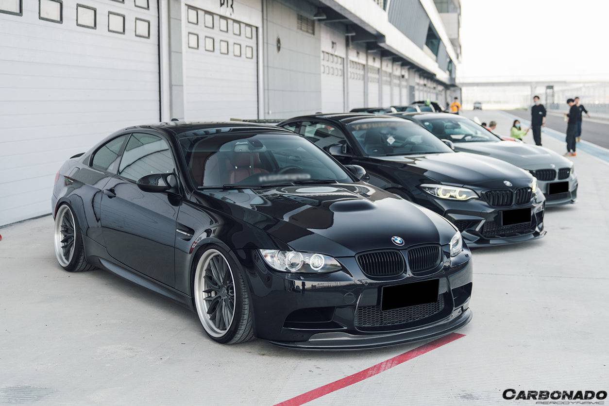 Labio de fibra de carbono estilo BMW M3 E90 E92 E93 GTSII Carbonado 2008-2012