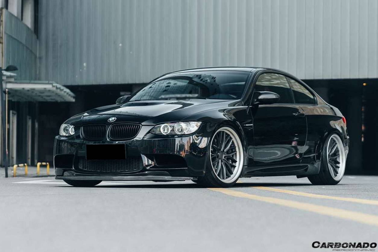 Labio de fibra de carbono estilo BMW M3 E90 E92 E93 GTSII Carbonado 2008-2012