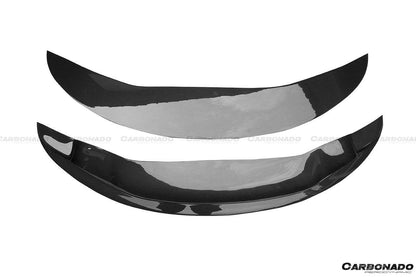 Labio de fibra de carbono estilo BMW M3 E90 E92 E93 GTSII Carbonado 2008-2012