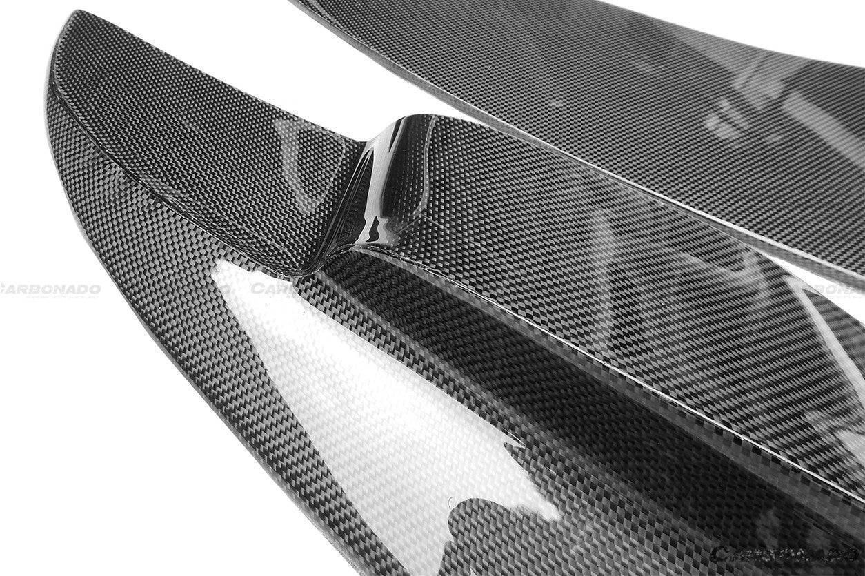 Labio de fibra de carbono estilo BMW M3 E90 E92 E93 GTSII Carbonado 2008-2012