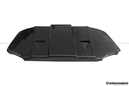 Difusor trasero de fibra de carbono estilo VA con borde para BMW M3 E92 E93 2008-2012 Carbonado