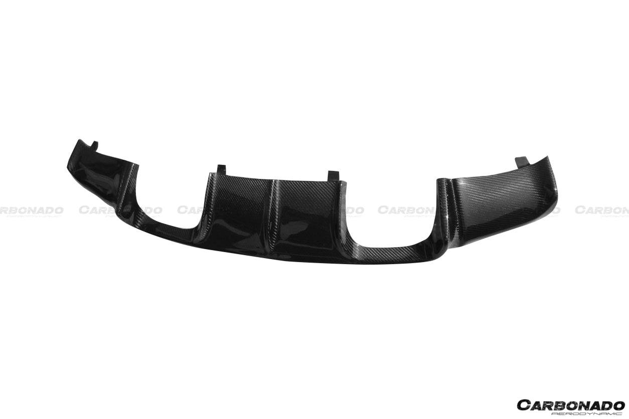 Carbonado 2008-2012 BMW M3 E92  E93 VA Style Carbon Fiber Rear Lip