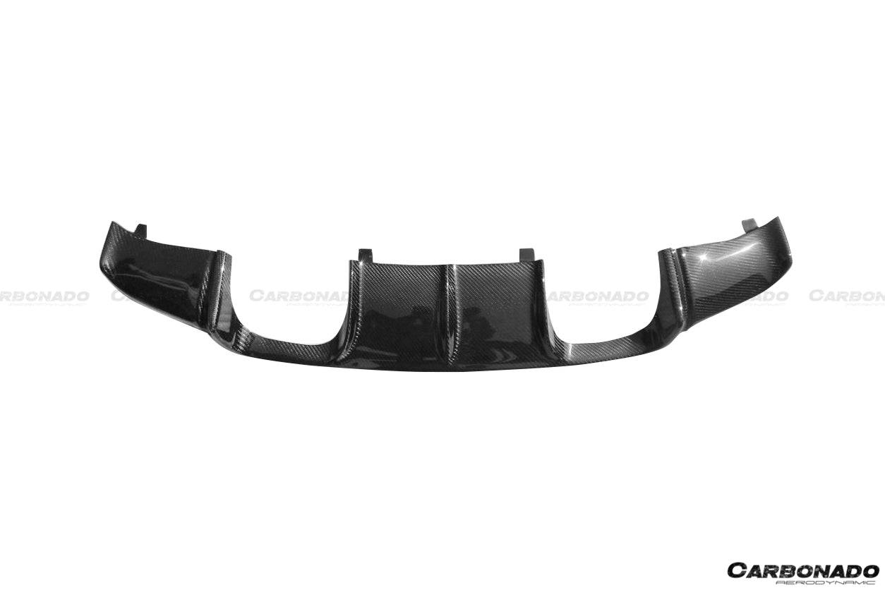 Carbonado 2008-2012 BMW M3 E92  E93 VA Style Carbon Fiber Rear Lip