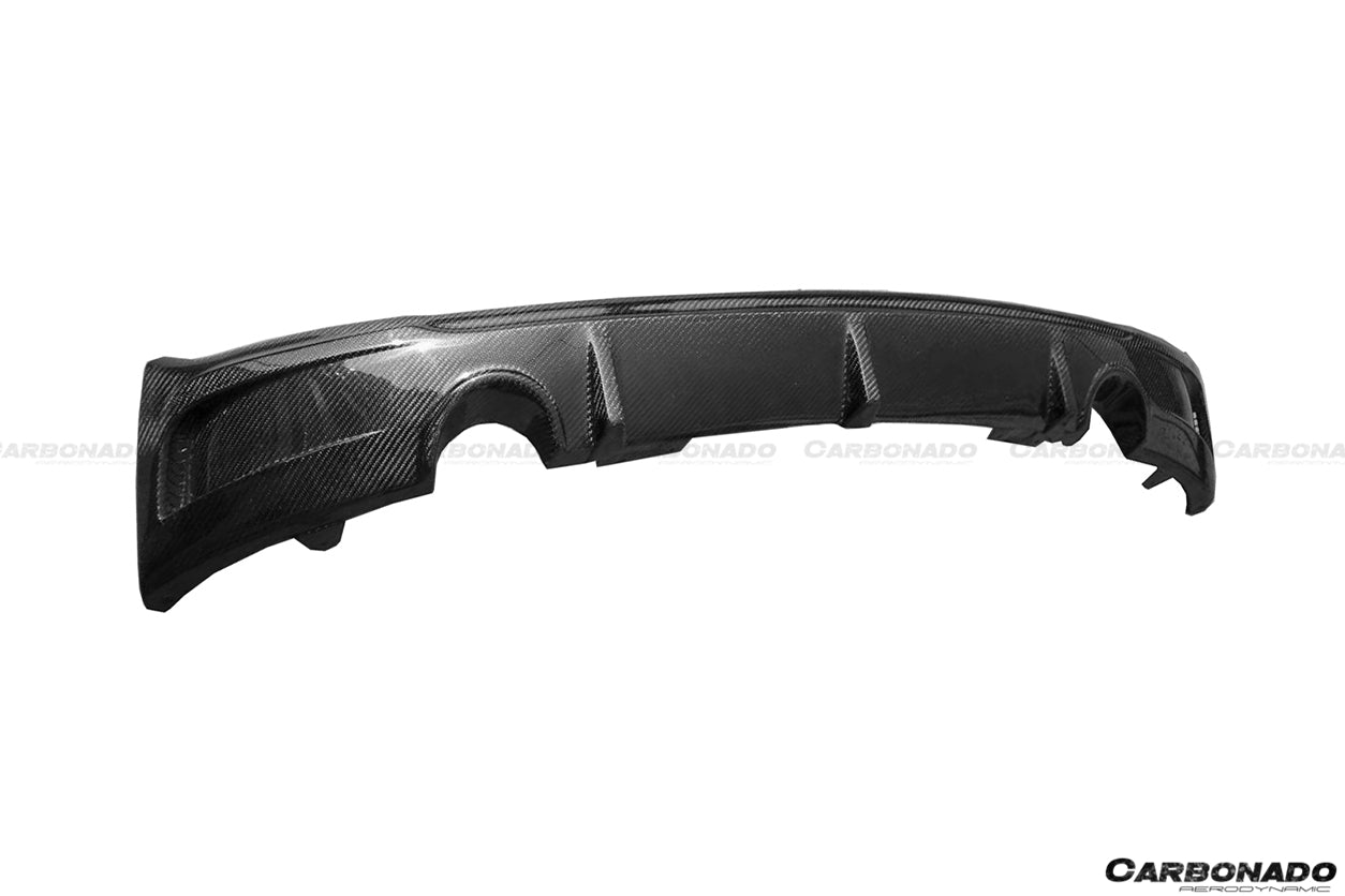 Labio difusor trasero estilo EXOT para BMW Serie 2 F22 y F23 Carbonado 2013-2016 (solo M-Tech)