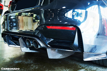 Tapa trasera de fibra de carbono estilo SM para BMW M3 F80 M4 F82 Carbonado 2014-2020