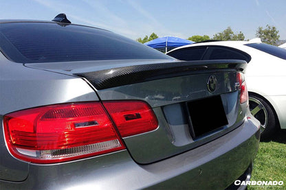 Carbonado 2008-2012 BMW M3 E92 AKM Style Carbon Turnk Spoiler