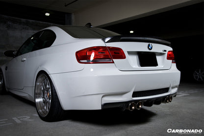 Carbonado 2008-2012 BMW M3 E92 AKM Style Carbon Turnk Spoiler