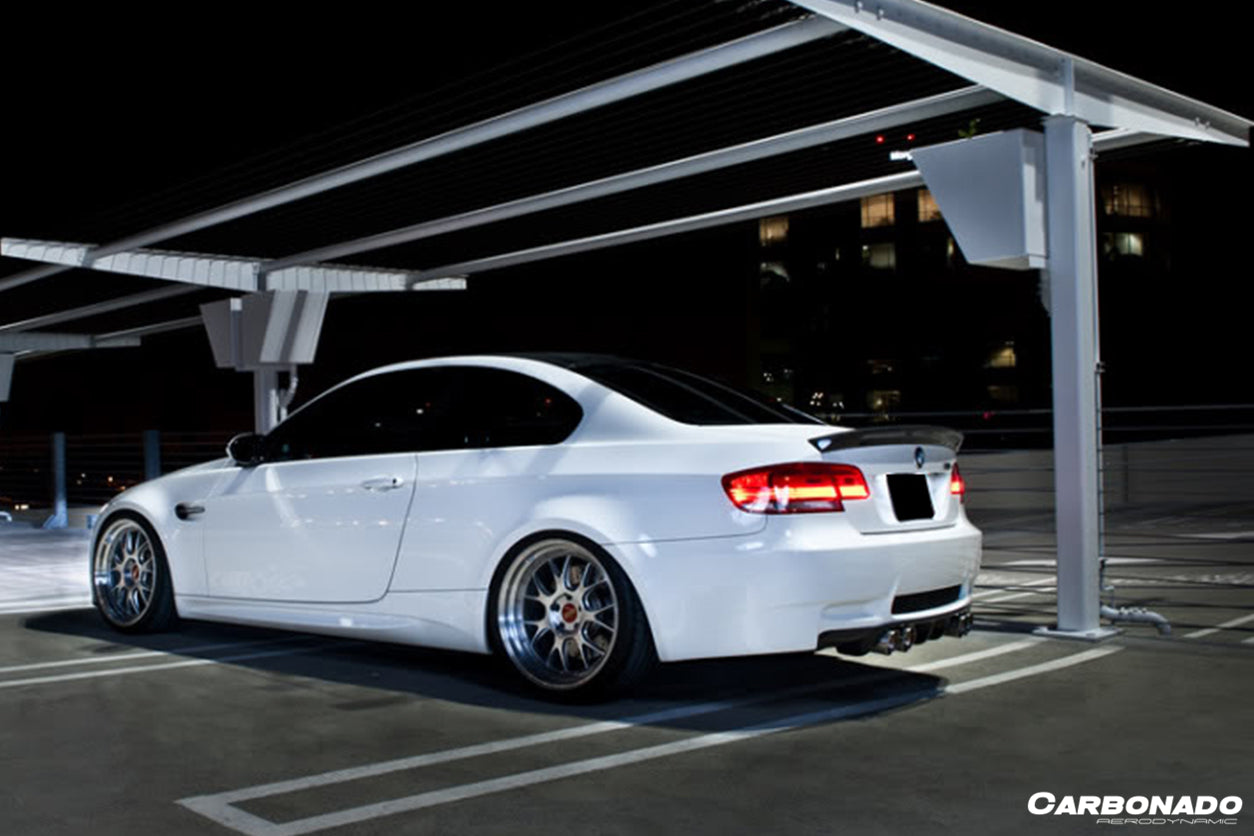 Carbonado 2008-2012 BMW M3 E92 AKM Style Carbon Turnk Spoiler