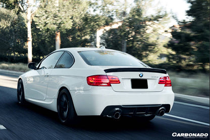 Carbonado 2008-2012 BMW M3 E92 AKM Style Carbon Turnk Spoiler