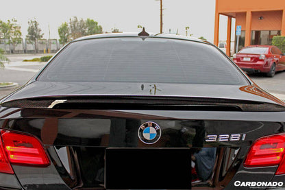 Alerón de maletero de fibra de carbono estilo MP para BMW M3 E92 2008-2012 Carbonado