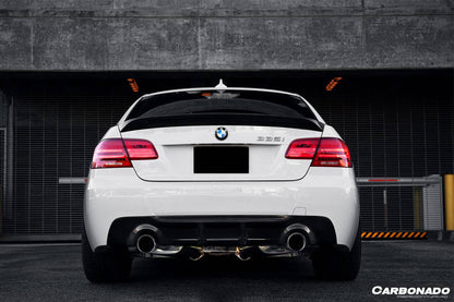 Carbonado 2008-2012 BMW M3 E92 AKM Style Carbon Turnk Spoiler