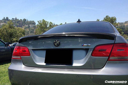 Carbonado 2008-2012 BMW M3 E92 AKM Style Carbon Turnk Spoiler