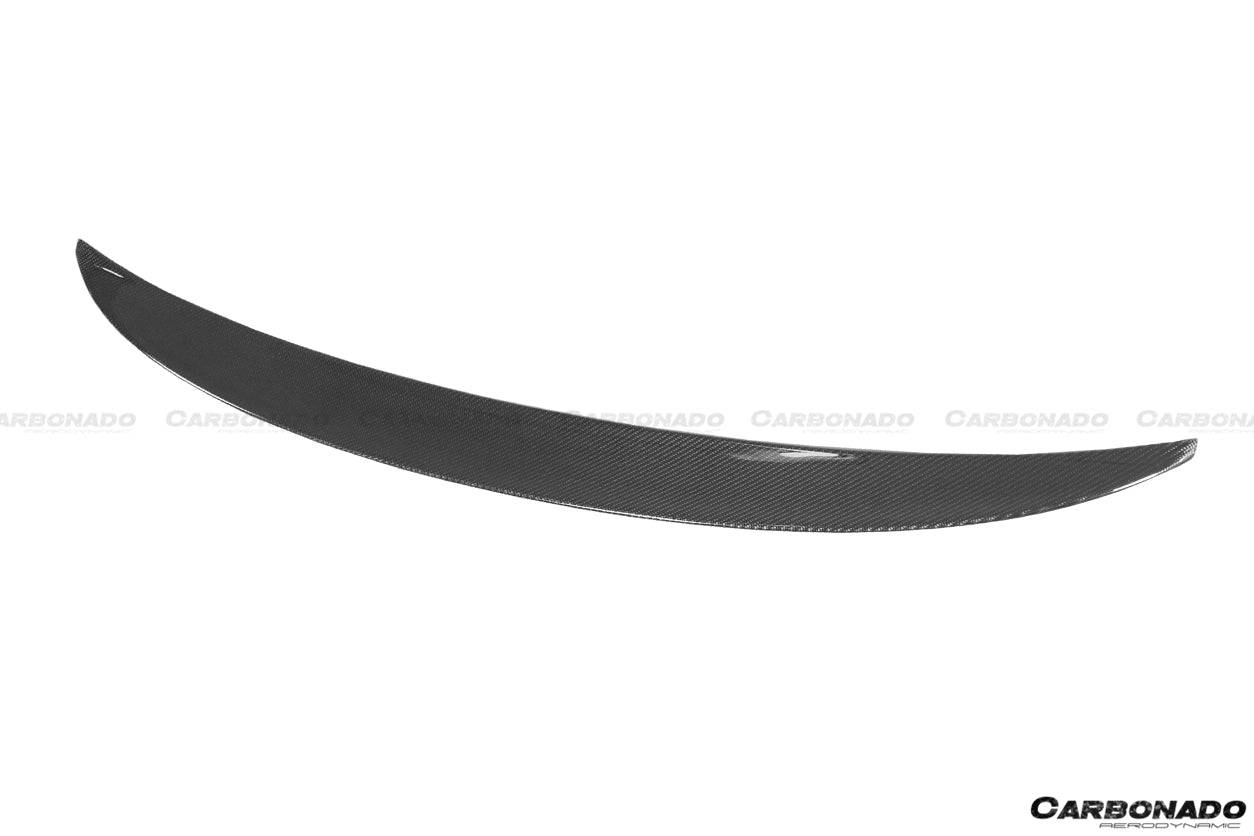 Alerón de maletero de fibra de carbono estilo MP para BMW M3 E92 2008-2012 Carbonado