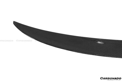 Alerón de maletero de fibra de carbono estilo MP para BMW M3 E92 2008-2012 Carbonado