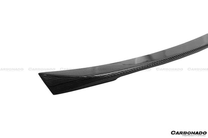 Carbonado 2008-2012 BMW M3 E92 AKM Style Carbon Turnk Spoiler