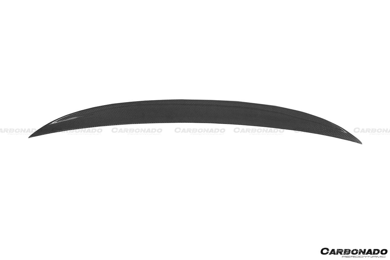 Alerón de maletero de fibra de carbono estilo MP para BMW M3 E92 2008-2012 Carbonado