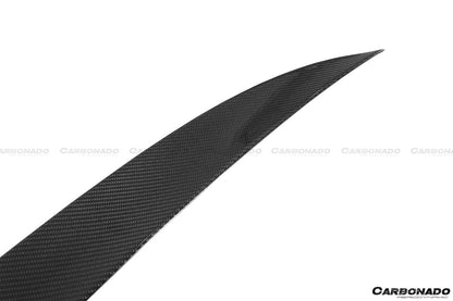 Alerón de maletero de fibra de carbono estilo MP para BMW M3 E92 2008-2012 Carbonado