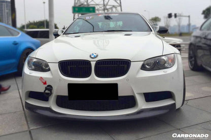 Labio de fibra de carbono estilo L1 para BMW M3 E90 E92 E93 2008-2012 Carbonado