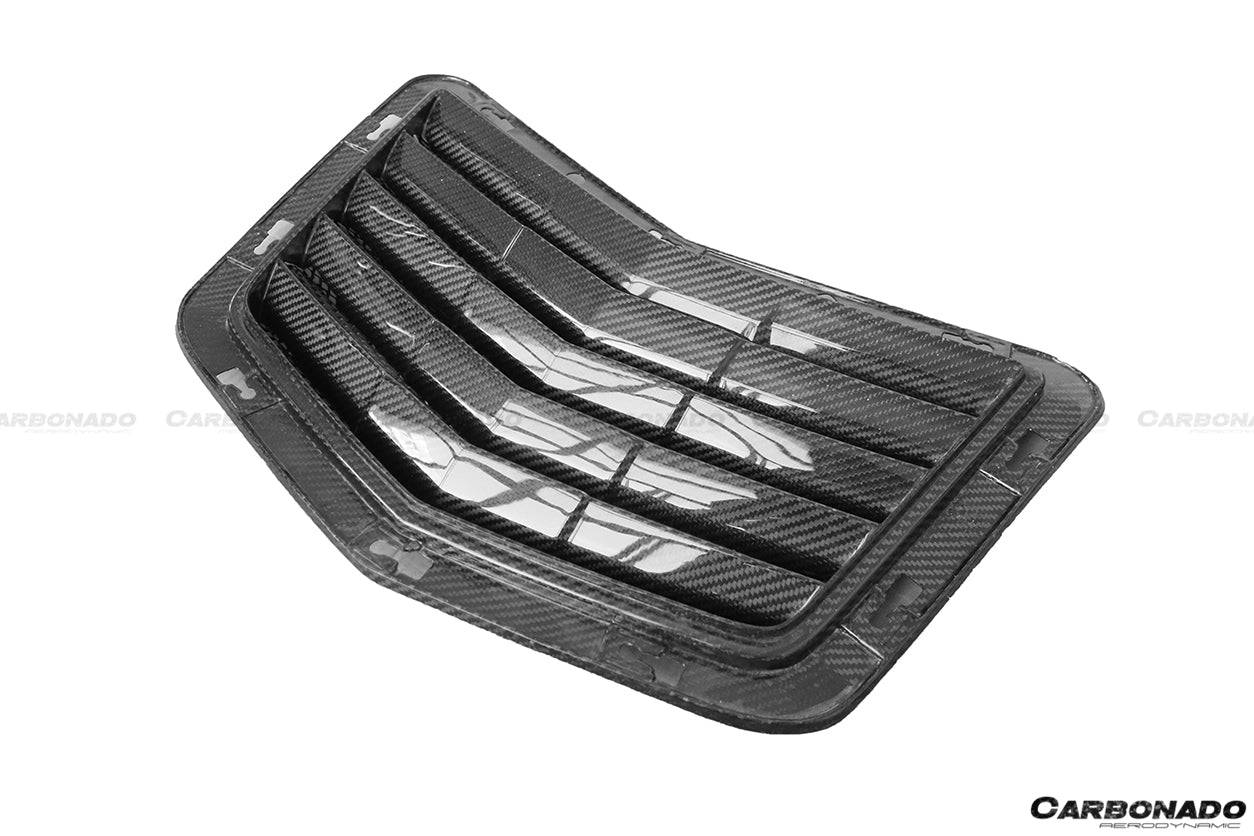 Carbonado 2013-2019 Corvette C7 Z51 OE Style Carbon Fiber Hood Vent