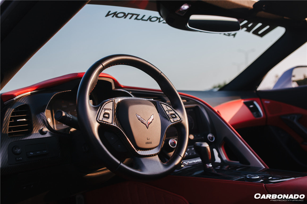 Carbonado 2013-2019 Corvette C7 Z06 Grandsport Dry Carbon Fiber Interior