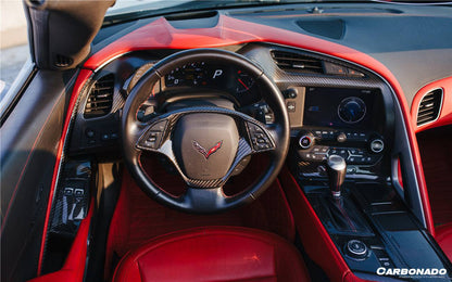 Carbonado 2013-2019 Corvette C7 Z06 Grandsport Dry Carbon Fiber Interior